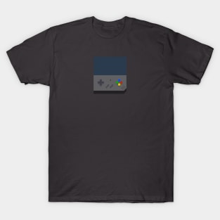 Retro Handheld Video Game Emulator (Black) T-Shirt